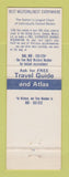 Matchbook Cover - Best Western Madera Valley Inn Madera CA