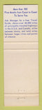 Matchbook Cover - Best Western Tropicana Lodge Mountain View CA