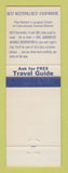 Matchbook Cover - Best Western Golden Bear Motel Berkeley CA