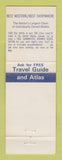 Matchbook Cover - Best Western HTA Lookout Lodge Tombstone AZ