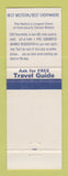 Matchbook Cover - Best Western Western Village Mesquite NV