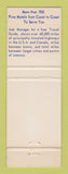 Matchbook Cover - Best Western Flamingo Motor Lodge Palo Alto CA