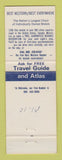 Matchbook Cover - Best Western Green Tree Inn Victorville CA