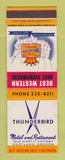 Matchbook Cover - Best Western Thunderbird Motel Restaurant Portland OR
