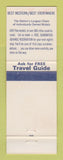 Matchbook Cover - Best Western Sandman Motel Madera CA