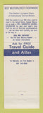 Matchbook Cover - Best Western Sailor Jack Ocean Front Motel Lincoln City OR