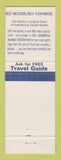Matchbook Cover - Best Western Rambler Motel Restaurant Cameron MO