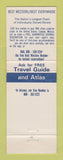 Matchbook Cover - Best Western Town House Motel Cape Girardeau MO