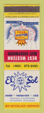 Matchbook Cover - Best Western El Sol Motel Stillwater OK
