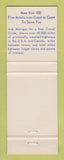 Matchbook Cover - Best Western Paradise Inn Motel Champaign IL