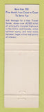 Matchbook Cover - Best Western Coachman Motel Bloomington IL
