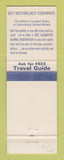 Matchbook Cover - Best Western Trails End Motel Abilene KS