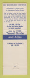 Matchbook Cover - Best Western Robbins Motel Vandalia IL