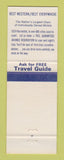 Matchbook Cover - Best Western Chalet Motel Lyons IL