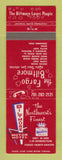 Matchbook Cover - Best Western Fargo ND Biltmore