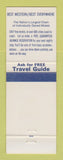 Matchbook Cover - Best Western Carmel Hill Motor Lodge Monterey CA