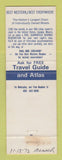 Matchbook Cover - Best Western Cavalier Motor Hotel Pancakes Chula Vista CA