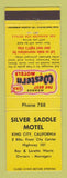 Matchbook Cover - Best Western Silver Saddle Motel King City CA