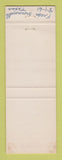 Matchbook Cover - Best Western Silver Saddle Motel King City CA