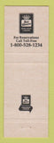 Matchbook Cover - Best Western Invitation Inn Edgewood MD
