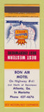 Matchbook Cover - Best Western Bon Air Motel Atlanta GA