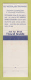 Matchbook Cover - Best Western Gas Lite Motel Laramie WY