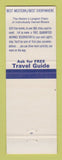 Matchbook Cover - Best Western Sundial Motels Mountain View Redwood City CA