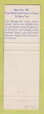 Matchbook Cover Best Western Holding's Little America Little America WY Cheyenne