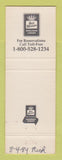 Matchbook Cover - Best Western Invitation Inn Edgewood MD