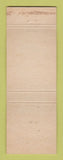 Matchbook Cover - Best Western Motel Rancho Grande Wickenburg AZ