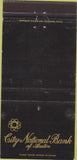 Matchbook Cover - City National Bank of Austin TX 30 Strike