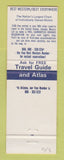 Matchbook Cover - Best Western GA Motor Inn Calhoun GA