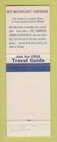 Matchbook Cover - Best Western Coachman Motel Bloomington IL