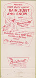 Matchbook Cover - City Laundering Co Oelwein IA laundry  30 Strike