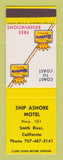 Matchbook Cover - Best Western Ship Ashore Motel Smith River CA