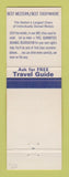 Matchbook Cover - Best Western El Patio Motel Sterling Colorado