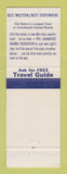 Matchbook Cover - Best Western Great Plains Motel Lincoln NE