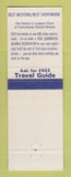 Matchbook Cover - Best Western Invitation Inn Edgewood MD