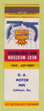 Matchbook Cover - Best Western GA Motor Inn Calhoun GA