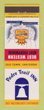 Matchbook Cover - Best Western Padre Trail Inn San Diego CA