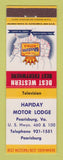 Matchbook Cover - Best Western Hapiday Motor Lodge Pearisburg VA