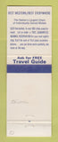 Matchbook Cover - Best Western Papago Motor Hotel Scottsdale AZ