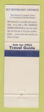 Matchbook Cover - Best Western Conley's Motel New Stanton PA