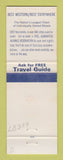 Matchbook Cover - Best Western Thunderbird Motor Inn Brush Colorado