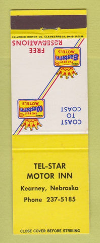 Matchbook Cover - Best Western Tel Star Motor Inn Kearney NE
