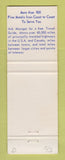 Matchbook Cover - Best Western Tel Star Motor Inn Kearney NE