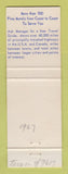 Matchbook Cover - Best Western Glancy Motor Hotel Clinton OK