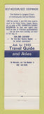 Matchbook Cover - Best Western Dillard Motel Dillard GA
