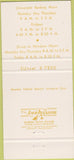 Matchbook Cover - New Berlin State Bank WI 30 Strike