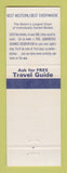 Matchbook Cover - Best Western Stones Motel Dale IN